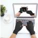 DISUPPO Arthritis Compression Gloves for Pain Relief - Medium Black - Ideal for Rheumatoid, RSI, Carpal Tunnel - Fingerless Design for Computer Typing and Daily Work - Buy Online on GoSupps.com