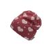 Sterntaler Baby girls beanie Baby slouch -banie heart hat - beanie baby children's beanie - lined with cotton fleece - blackberry 55 pink