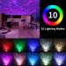 ARTINABS Galaxy Projector with Alexa Voice Control | LED Night Light with 10 Color Modes | Nebula Stars Music Lamp for Bedroom Decor - White - Buy Online on GoSupps.com