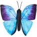 Zappi Co 100% Recycled Plush Blue Morpho Butterfly Toy - 28.5cm | Eco-Friendly Stuffed Animal for Newborns - Buy Online on GoSupps.com