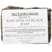 Our Earth's Secrets Raw African Black Soap, 1 lb. Unscented 1 Pound (Pack of 1)