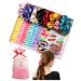 Hair Accessories for Girl Woman Variety Pack Hair Scrunchies Hair Bands Scrunchy Hair Ties Assorted Colors Scrunchies Christmas Gifts for Women Teenage Girls