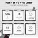 Push it to the Limit Pre-Workout with L-Arginine + Citrulline + L-Tyrosine + L-Theanine + L-Carnitine + AAKG + Taurine + Rhodiola Root + Caffeine High Dose 360 g Kiwi Grape - Buy Online on GoSupps.com