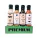Premium | CHICKEN WING SAUCE | Variety 4 Pack | Buffalo Wing Sauce | Honey Mustard Wing Sauce | Parmesan Garlic Wing Sauce | Honey BBQ Wing Sauce