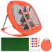 Pop Up Golf Chipping Net Golf Chipping Net with Golf Hitting Mat with Training Balls Golf Tees Ground Stakes Indoor/Outdoor Golf Accessories for Backyard Driving and Swing 1-Pack