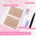 280pcs Lankiz Brown Eyelash Extensions Set - 20D C Curl Mix 9-15mm Individual Lashes with Adhesives Glue Remover & Applicator | Perfect for Beginners - Buy Online on GoSupps.com