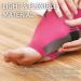 Rymora Plantar Fasciitis Support Socks - Medium Arch Compression Socks - Pink (One Pair) | For Men and Women | 21-25cm Arch Circumference - Buy Online on GoSupps.com