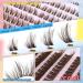 Buy Brown Lash Clusters Fluffy Eyelash Extensions 192pcs Wispy Cat Eye Lashes Left & Right Individual Lashes | International Shipping Available - Buy Online on GoSupps.com