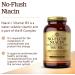Solgar No-Flush Niacin 500mg - 250 Vegetable Capsules | Supports Healthy Circulation & Energy - Buy Online on GoSupps.com