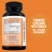Turmeric Curcumin with Ginger 95% Curcuminoids & BioPerine - 180 Veg Capsules - Made in USA - Buy Online on GoSupps.com