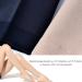 MDRCG Compression Stockings for Men & Women - 23-32 mmHg Class 2 Support | Varicose Veins Edema Flight & Sport - Black - Buy Online on GoSupps.com