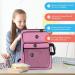 TreochtFUN Kids Art Portfolio 15x18 - A3 Organizer Case for Child Artwork - Black Art Bag with Tote and Backpack - Buy Online on GoSupps.com