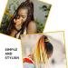 Winartton 72 Pegs Wooden Hair Braiding Stand Rack - Foldable Hair Holder for Extensions - Time-Saving Stylist Hair Divider Hanger - Buy Online on GoSupps.com