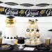 72pcs Graduation Cupcake Toppers 2024 Cake Topper Decorations Black and Gold Class of 2024 Congrats Grad Theme Party Supplies Graduate Party Cake Picks - Buy Online on GoSupps.com