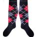 Compression Socks Men Wide Calves - Thick Diabetic Sock. Ankle and Arch Support Large Feet and Legs Firm Gradient Pressure. red gray black XL & XW Multi-colored