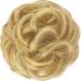 Fine Hair Part with Rubber Band - Large Dutt Hair Tie & Extensions for Women & Girls - Strawberry Blonde & Bleach Blonde - 55g - Buy Online on GoSupps.com