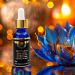 60ML Ultra Potency Blue Lotus 300X Extract | Moringa Saffron Gold Flakes for Sleep & Skin Glow | 100% Cold-Pressed for Meditation & Relaxation - Buy Online on GoSupps.com