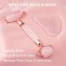 Kate Eve Elite Brazilian Rose Quartz Face Roller & Gua Sha Set - Certified Premium Quartz for Skin Lifting Wrinkle Reduction & Revitalizing Facial Therapy - Elevate Your Skincare Routine - Buy Online on GoSupps.com