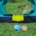 Camping Kettle - Collapsible 1 Liter Capacity for Hiking & Backpacking | Includes Silicone Trivet | Outdoor Cooking Gear - Buy Online on GoSupps.com