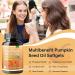 Oeaqeff Pumpkin Seed Oil with Saw Palmetto Cold Pressed Capsules 2-in-1 Formula for Hair Growth Prostate & Bladder Support Heart Health | 300 Softgels Non-GMO Soy & Gluten Free (1) - Buy Online on GoSupps.com