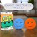 Buy Scrub Daddy Colors Clutch - Smiley Sponge Kitchen 2 Pack | Odor-Resistant Dishwasher-Safe Cleaning Sponges for Pots & Dishes - Buy Online on GoSupps.com