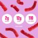 Smart Sweets Red Twists Licorice Gummy Candy - Low Sugar, Low Calorie, Plant-Based, Gluten-Free Healthy Snack for Kids & Adults - 1.8oz (Pack of 6) - Buy Online on GoSupps.com