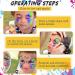24 Pcs High Density Face Paint Sponges - Face Painting Petal Sponge for Kids & Adults - Ideal for Makeup, Halloween & Body Art - Buy Online on GoSupps.com