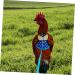COLLBATH Chicken and Duck Vest Hen Harness Pet Hen Leash Comfortable Pet Harness Chicken Supply Pet Leash 17X15X0.5CM Blue - Buy Online on GoSupps.com