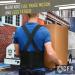 CFR Back Brace with Suspender Straps for Heavy Lifting Safety - Lumbar Support with Suspenders Lower Back Pain Protection Belt for Men & Women in Construction Moving & Warehouse Jobs Heavy Lifting Black - Classic Medium - Buy Online on GoSupps.com