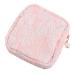 Lurrose storage bag for women's bandages Tampon money exchanges Pad bags Hygiene bags for women's articles tampon bag menstruation-small bed linen made of cotton shopping bag baby pink 11x11x3cm