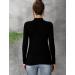 MANGDIUP Women's Mock Turtle Neck Long Sleeve Sleeveless Pullover Top - Black XL - Buy Online on GoSupps.com