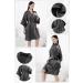 MEIKLE Silky Robes for Women Party Wedding Short Floral Kimono with Blindfold Hair Bands Elastic Hair Scrunches Cs-black L/XL - Buy Online on GoSupps.com