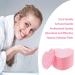 100 Heart Shape Facial Sponges | Natural Cellulose | Reusable Makeup Remover Sponge | Exfoliating Face Cleansing Sponge - Pink - Buy Online on GoSupps.com