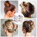 6Pcs Matte Plastic U Shaped Hair Fork French Hair Pins - Perfect Valentine's Day & Christmas Gift for Women - Buy Online on GoSupps.com