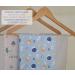 Buy Bear in Space Blue Changing Mat Cover 75x85 cm Removable 100% Cotton for Easy Cleaning | International Shipping Available - Buy Online on GoSupps.com