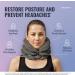 BRANFIT Cervical Neck Traction Device & Neck Brace for Spine Alignment and Pain Relief - USA Design (1 Count) - Buy Online on GoSupps.com