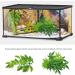 ERKOON Artificial Plastic Plant 3 Pieces Set Reptile Habitat and Aquarium Fish Terrarium Decor - Buy Online on GoSupps.com