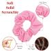 Motique Accessories Light Pink Hair Ties - Solid Color Pack of 2 for Effortless Styling | International Shipping Available - Buy Online on GoSupps.com