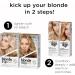 Clairol Blonde It Up Permanent High Lift Platinum Blonde Hair Color - Buy Online on GoSupps.com