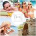 Auxsooul 9-Piece Leak-Proof Travel Bottles Set | Refillable 50ml Containers for Cosmetics | Transparent & Airline Approved - Buy Online on GoSupps.com