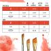 Princeton Heritage 4050 Synthetic Sable Angle Watercolor Brush - 1/2 Inch - Buy Online on GoSupps.com