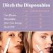 Dermaplane Hair Removal Refill Set - Exfoliate and Smooth Skin with Skin First Blades for Women (4 Shave Sets, 8 Blades) - Buy Online on GoSupps.com
