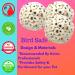 Bonka Bird Toys Sola Atta Balls - Organic Foot Beak Chew Toy for Small Pets - Pack of 3 - Buy Online on GoSupps.com
