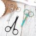 WLLHYF 3 Pack Small Eyebrow Facial Nose Hair Grooming Scissors Stainless Steel Mustache Eyelashes Trimmer Travel Scissors Kit Mini Curved Rounded Scissors for Eyebrow Cuticle Trimming Nasal Clippers - Buy Online on GoSupps.com