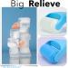 AUDUODUO Premium Ice Face Roller - Extra Roller for Long-Lasting Cold Therapy for Face Neck & Body | Reduces Puffiness & Refreshes Skin - Blue - Buy Online on GoSupps.com