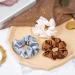 Whaline Silk Satin Hair Scrunchies Elastic 7 Colors Hair Tie Bands Traceless Large Hair Bands Non-Slip Ponytail Holder Ropes Hair Accessories for Women Girl Thick Thin Hair (Brown & Blue Series) - Buy Online on GoSupps.com