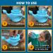 GuruNanda Arm & Hammer Neti Pot - Nasal Rinse Kit for Sinus Wash & Allergy Relief - BPA-Free - 50 Salt Packets Included - 240ml - Blue - Buy Online on GoSupps.com