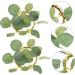 LIFKICH 4pcs Eucalyptus Leaf Garland Christmas Garland The Christmas Candle Rings Artificial Plant Wreath Artificial Wreath Candle Wreath Leaves Wreath Household Supplies Silk Cloth - Buy Online on GoSupps.com