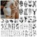 Cerlaza 112 Sheets (270 Styles) Temporary Tattoos Adult  Long Lasting Temporary Tattoos for Women Waterproof  Fake Tattoos That Look Real and Last Long Tatuajes Temporales Men