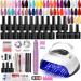 Gel Nail Polish Kit With UV LED Nail Dryer Electric nail drill kit Nail Tools DIY Home